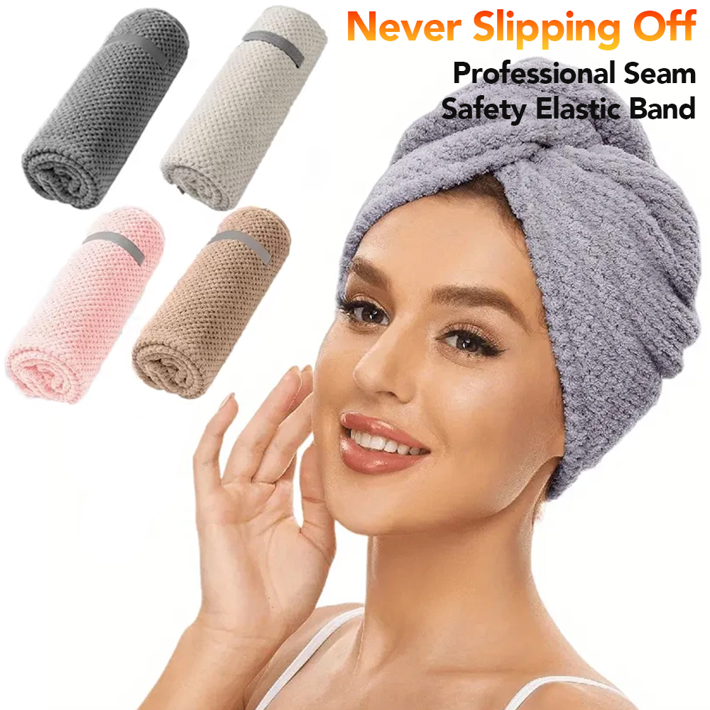 Golf Towel - Microfiber Hair Towel Extra Large Wrap