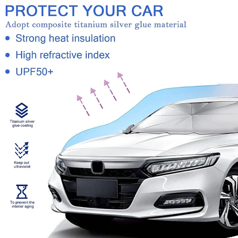 Car Windshield Sun Shade Block - đánh giá và giá Golf Umbrella