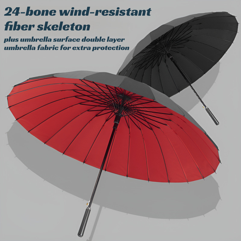 Extra large 24 bone double lay - đánh giá và giá Golf Umbrella Large