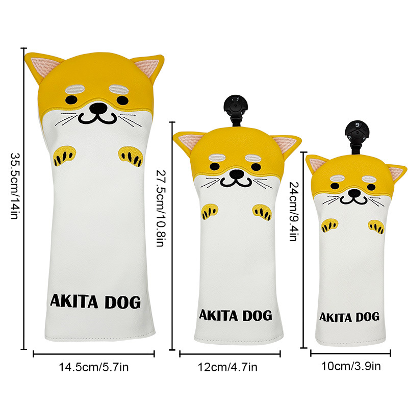 Golf Club Headcovers Set Dog C - đánh giá và giá Golf Clubs