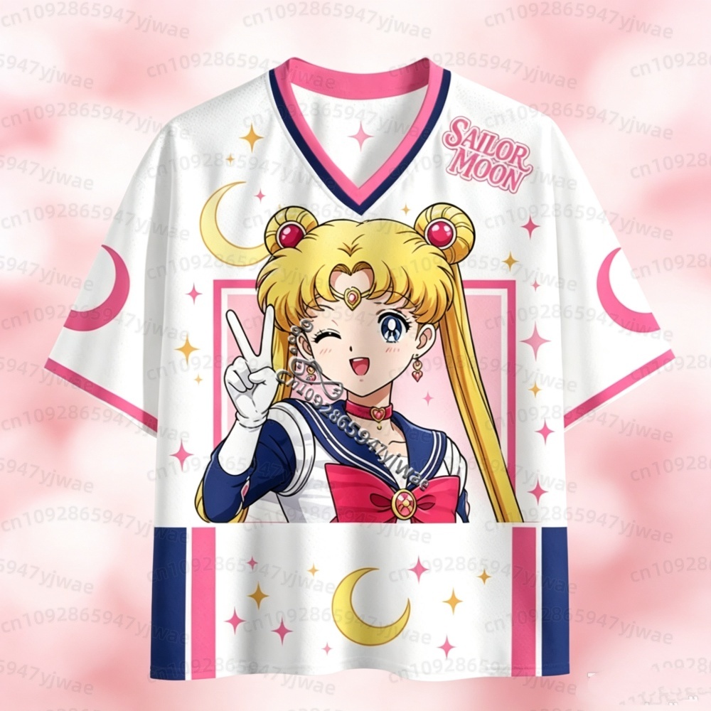 26 Sailor Moon Anime Mesh Jers - đánh giá và giá Golf Tees