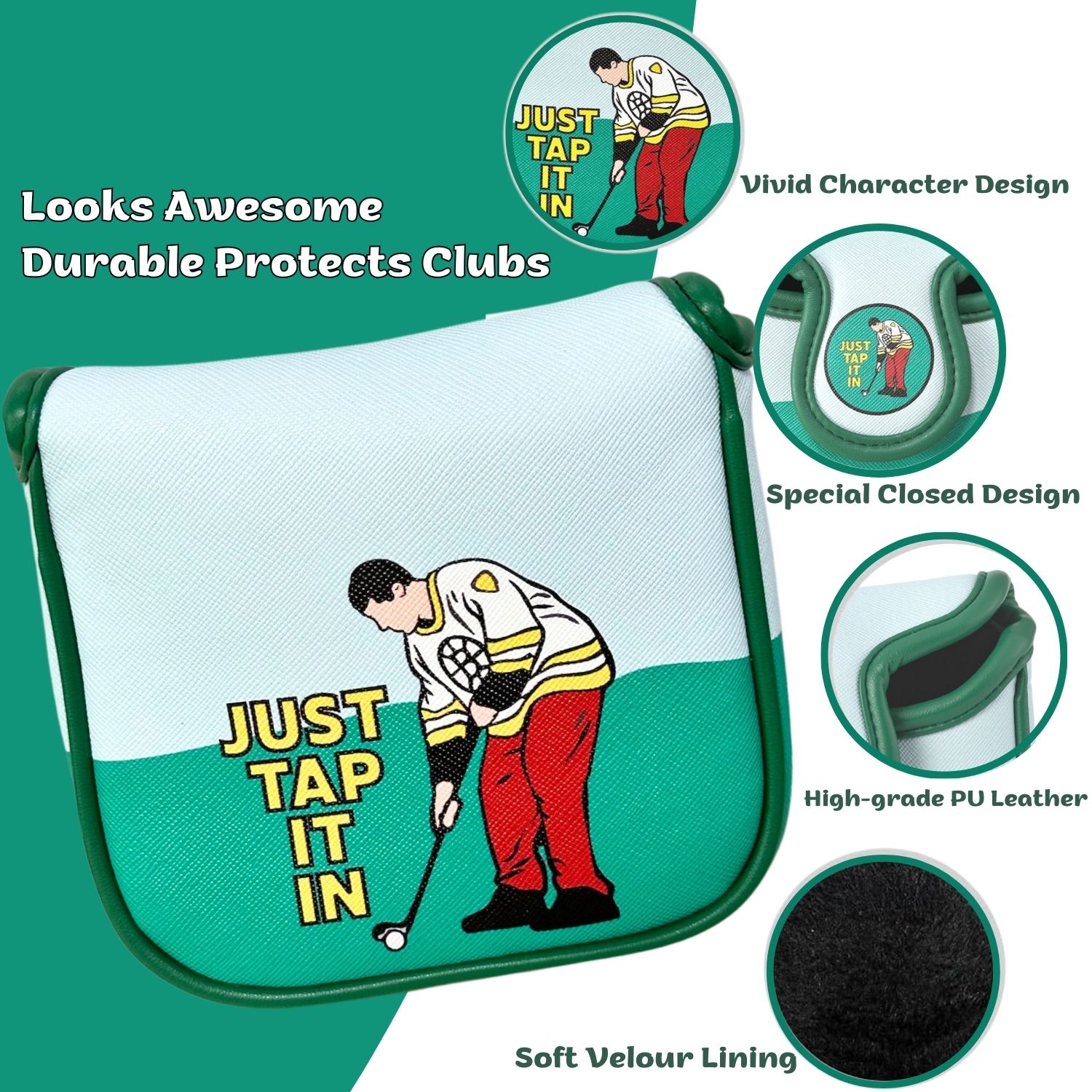 Premium Putt Cover for DF3, Go - đánh giá và giá Golf Putter
