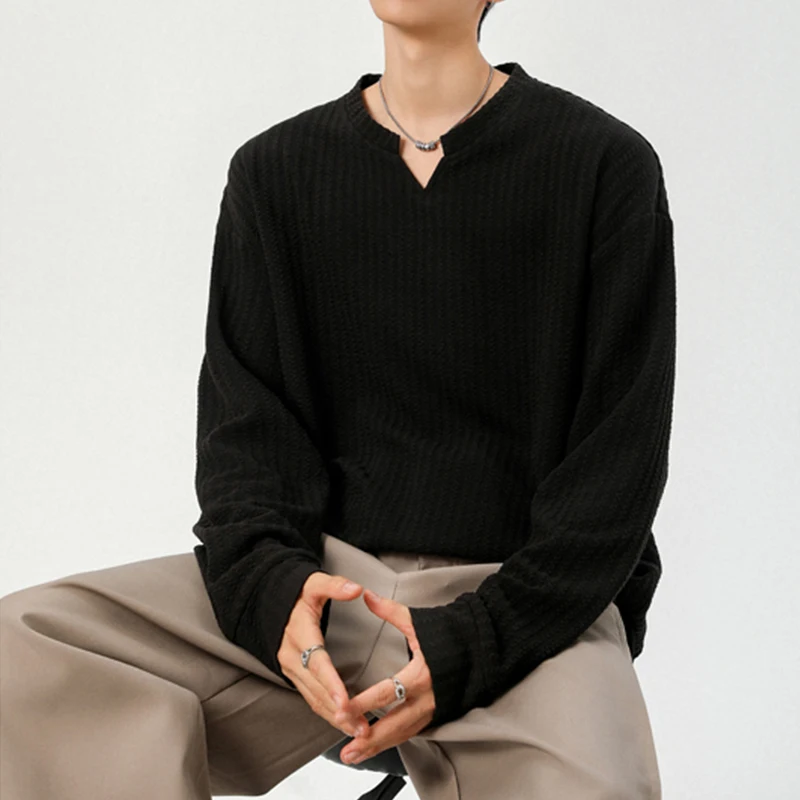 Autumn Male V Notch Neck Long  - đánh giá và giá Golf Tees