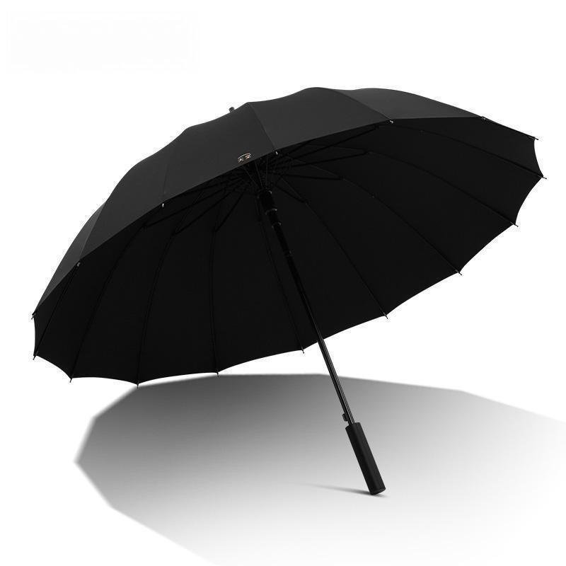 16-rib Steel Reinforced Long S - đánh giá và giá Golf Umbrella
