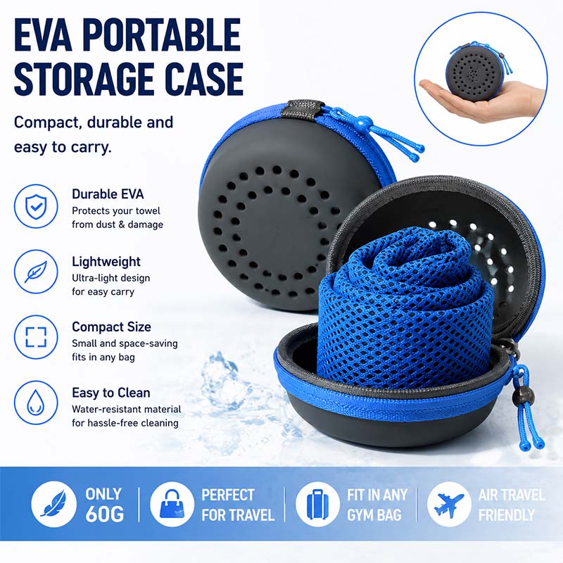 Instant Cooling Towel with EVA - đánh giá và giá Golf Towel