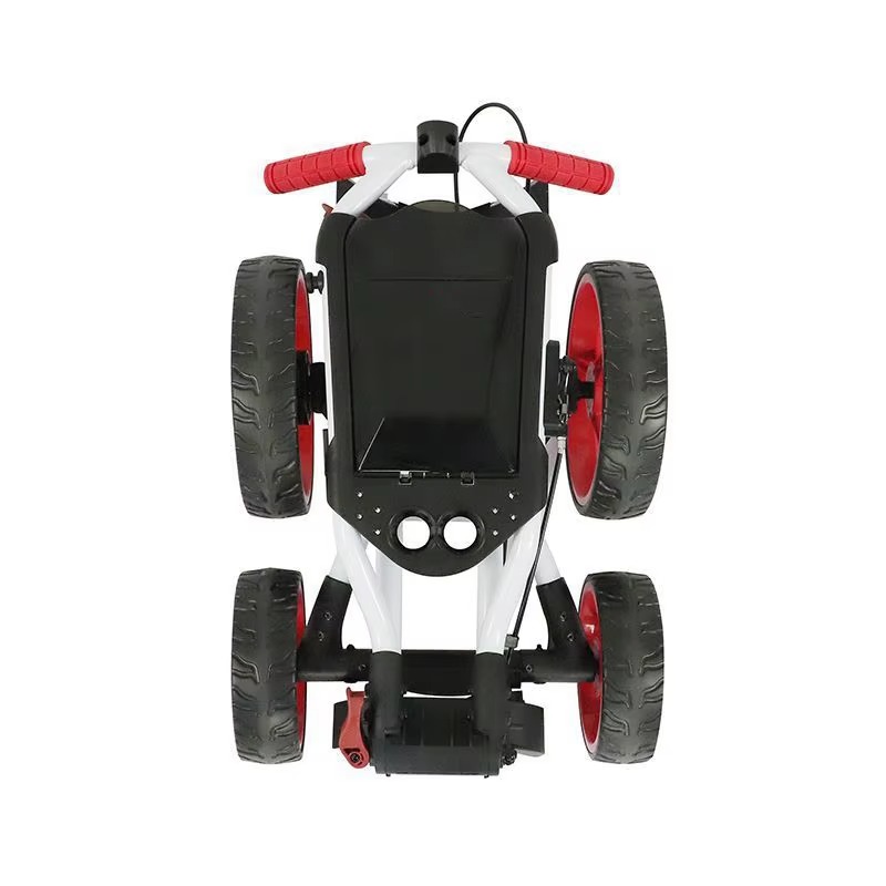 Golf Push Cart 4 Wheel Sturdy  - đánh giá và giá Golf Umbrella