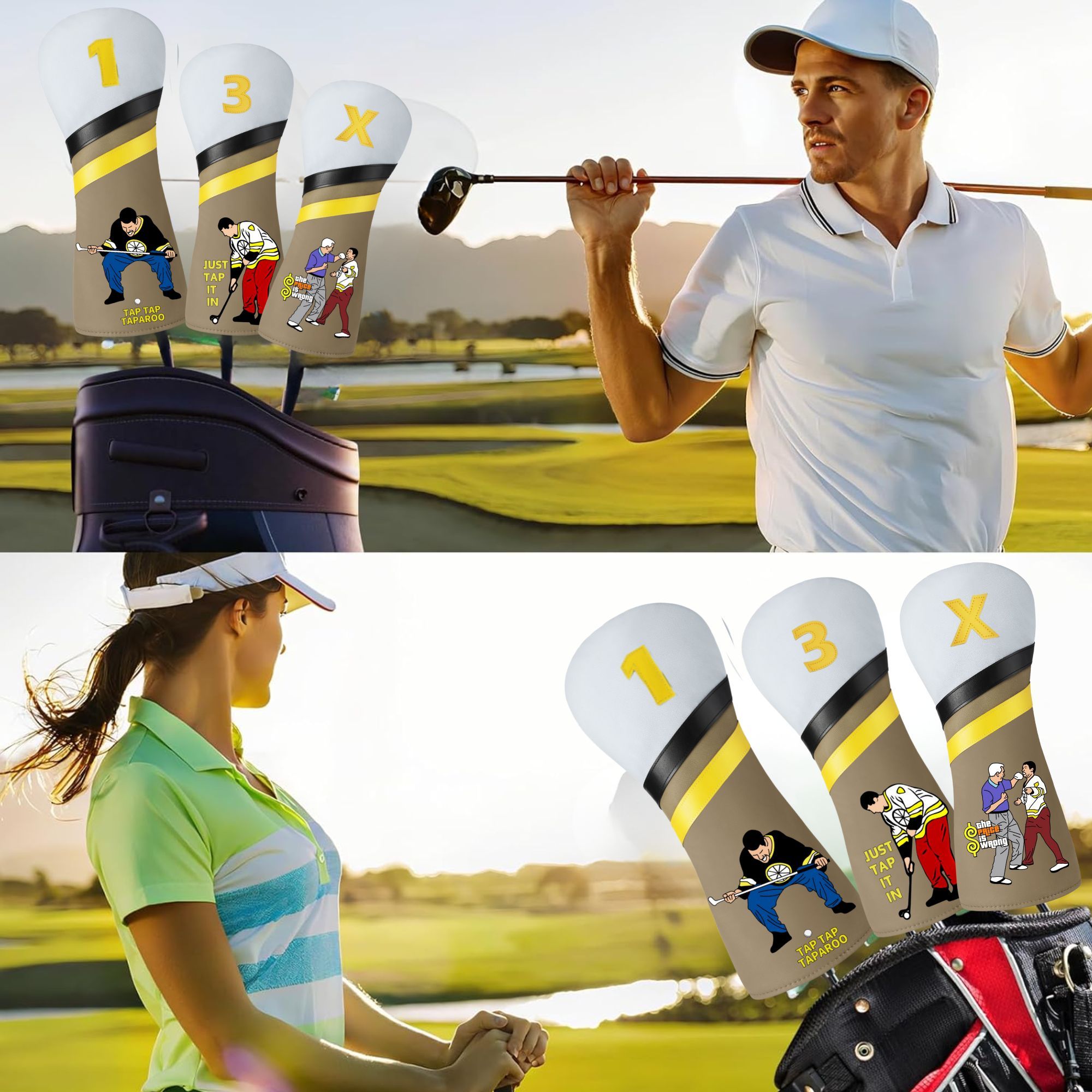 Funny Happy Gilmore Golf Club  - đánh giá và giá Golf Driver
